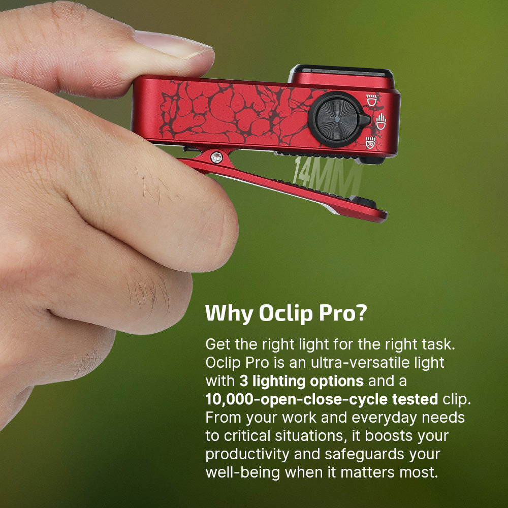 Oclip Pro Molten Lava Edition