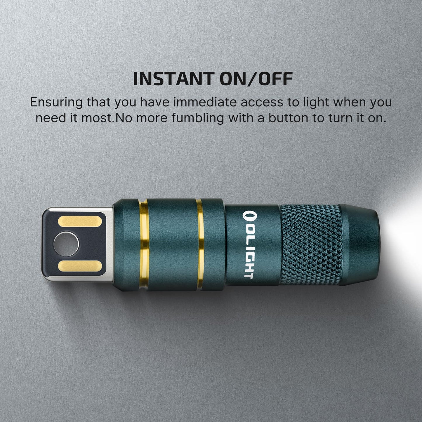 imini 2 Rechargeable Mini Flashlight