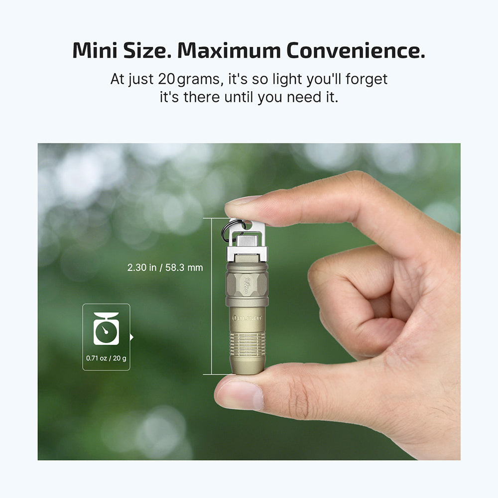 iUltra OAL Keychain Flashlight