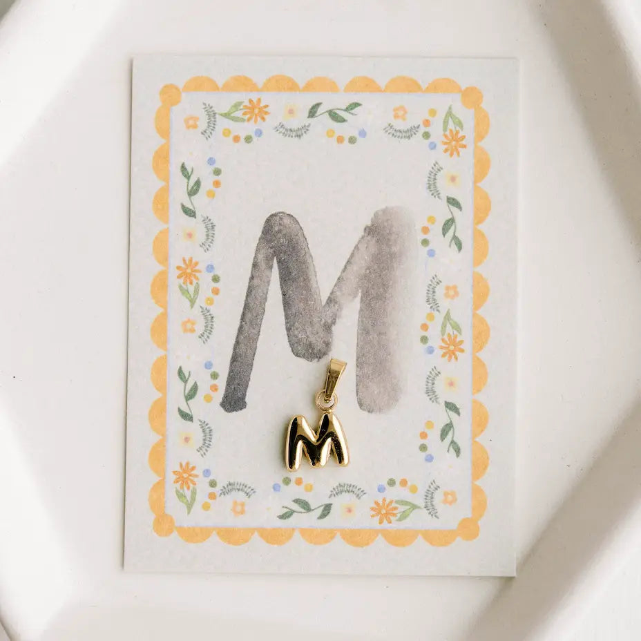 Letter Charm
