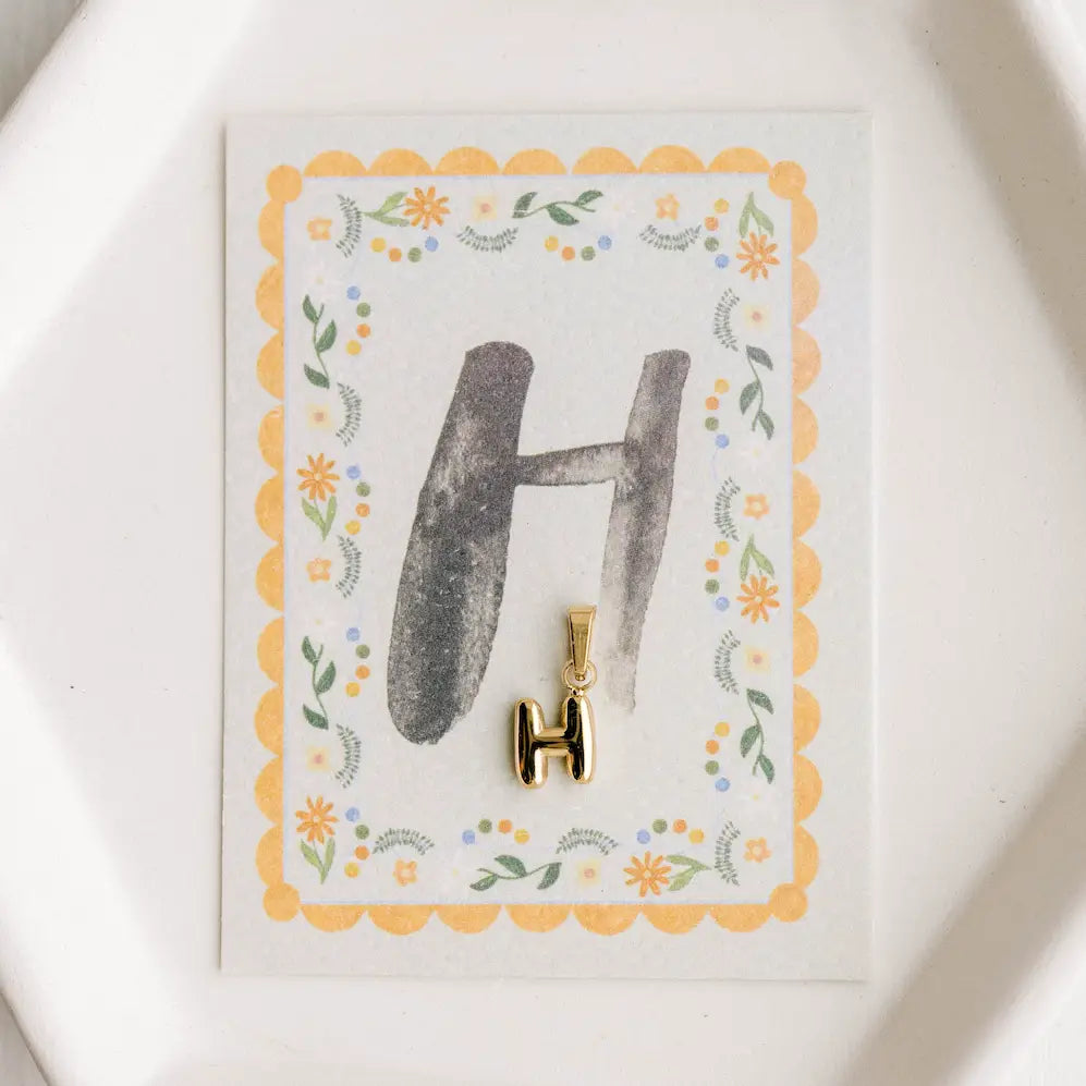 Letter Charm