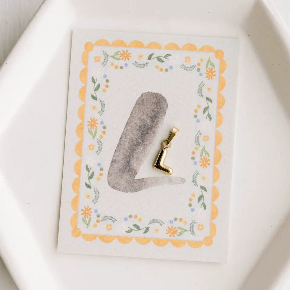 Letter Charm