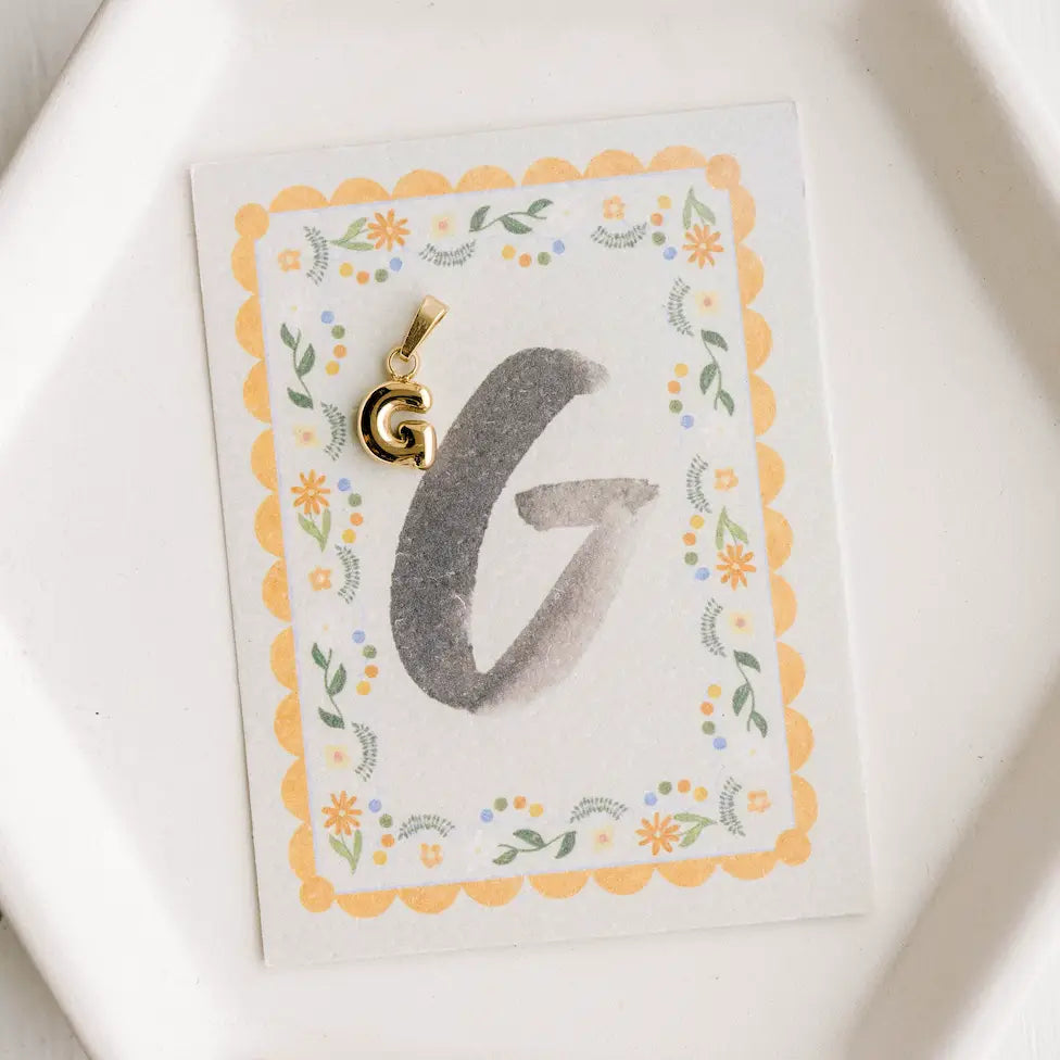 Letter Charm
