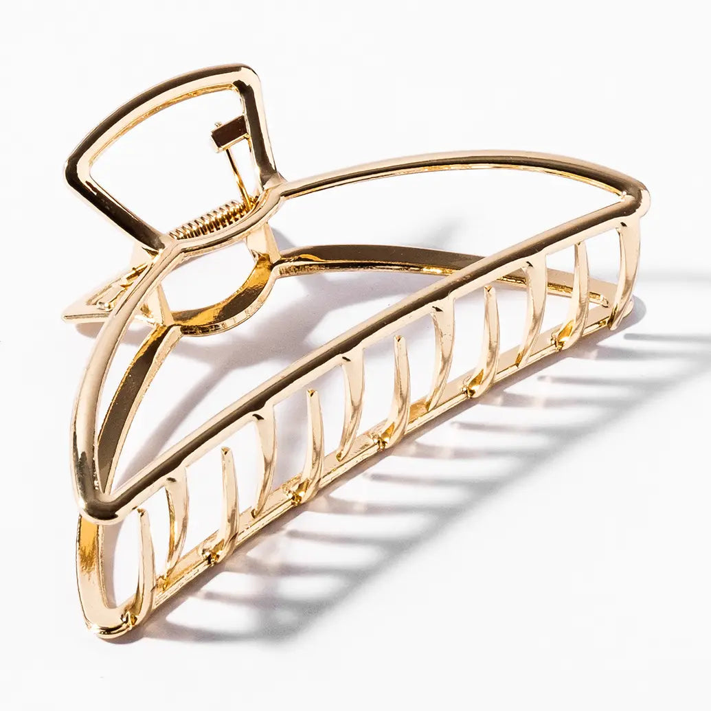 Gold Claw Clip