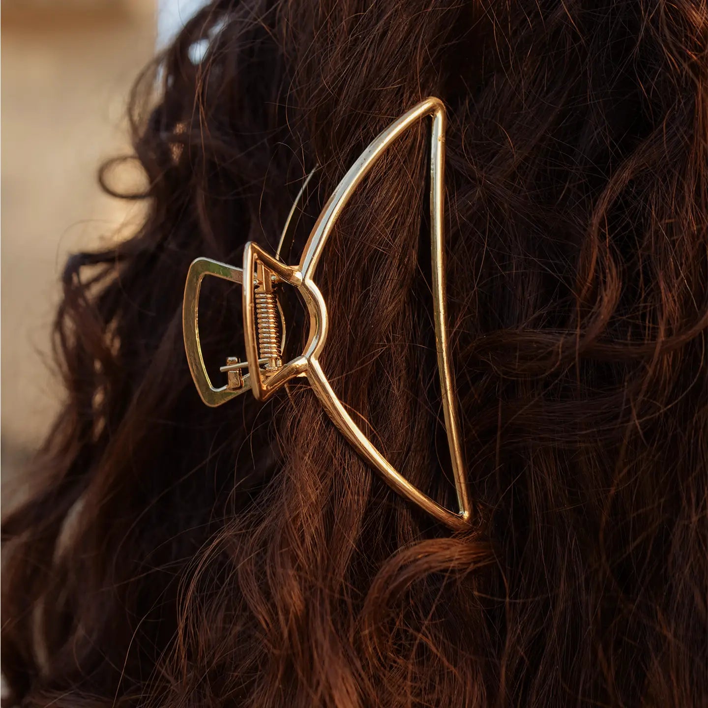 Gold Claw Clip