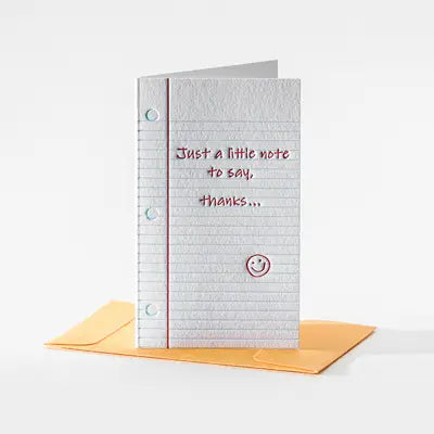 Mini Notebook Note