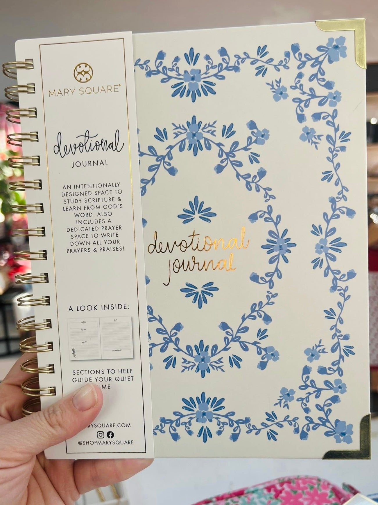 Floral Flourish Devotional Journal