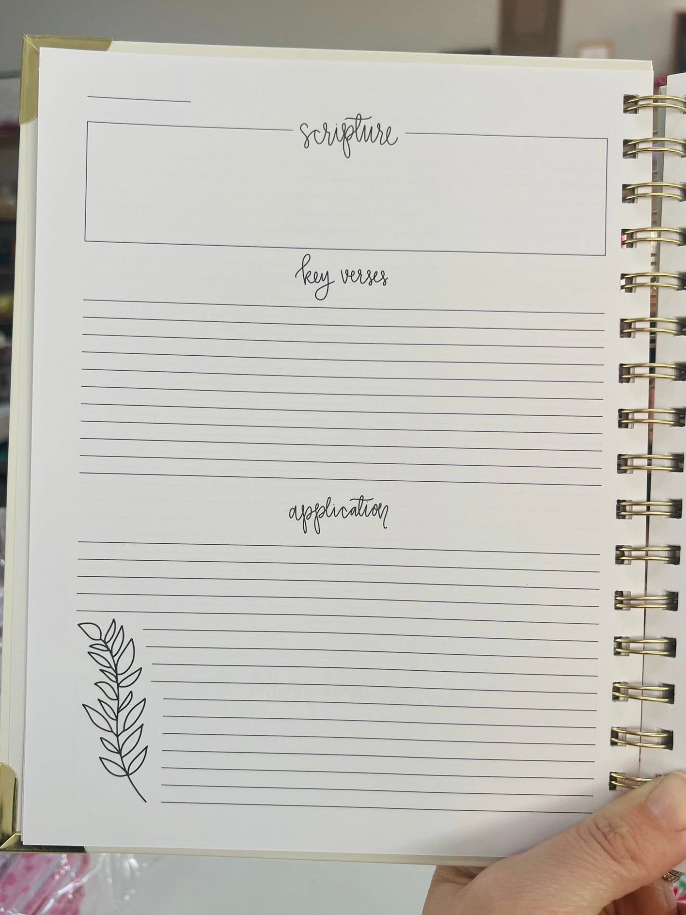 Floral Flourish Devotional Journal