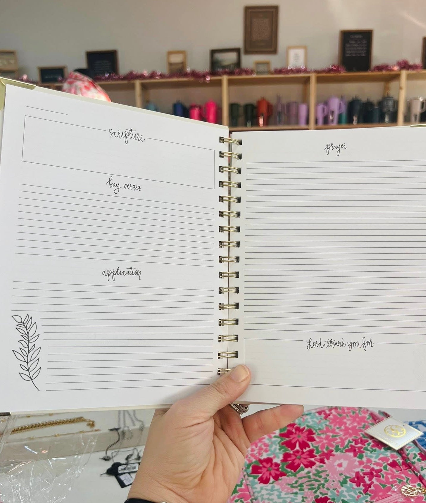 Floral Flourish Devotional Journal