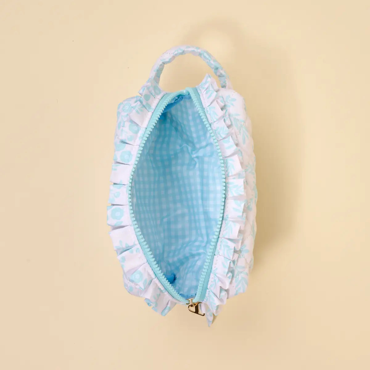 Quilted Cosmetic MRS. Pouch
