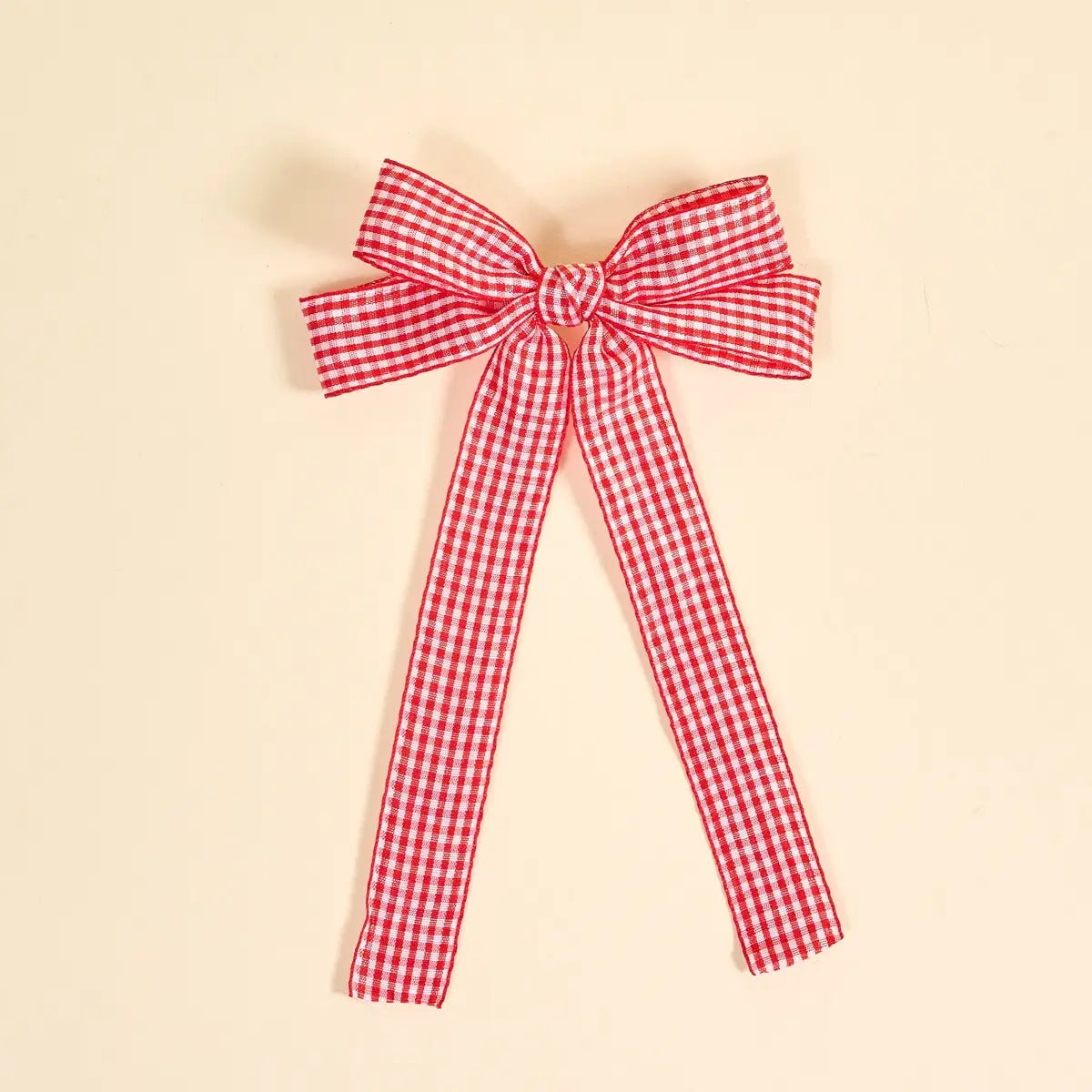 Gingham Hairbow