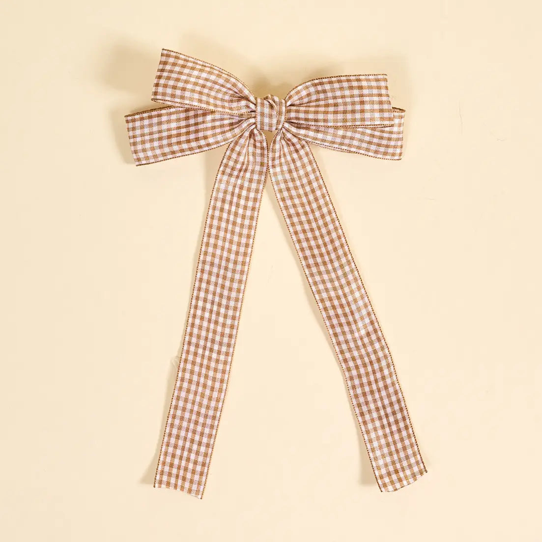 Gingham Hairbow