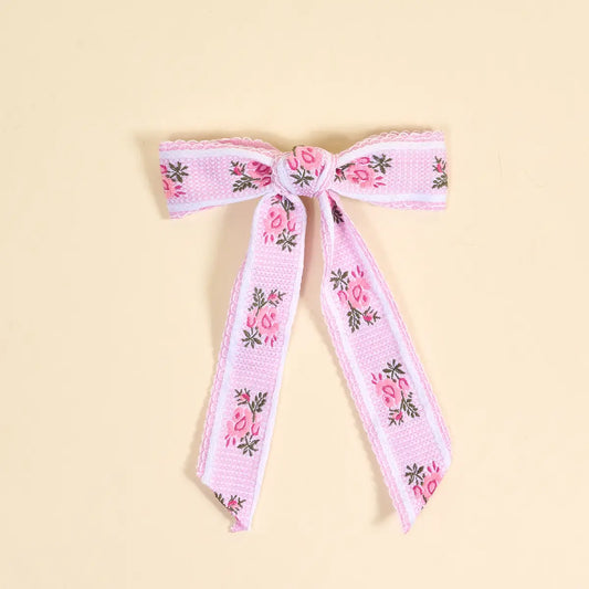 Heirloom Rosette Hair Bow