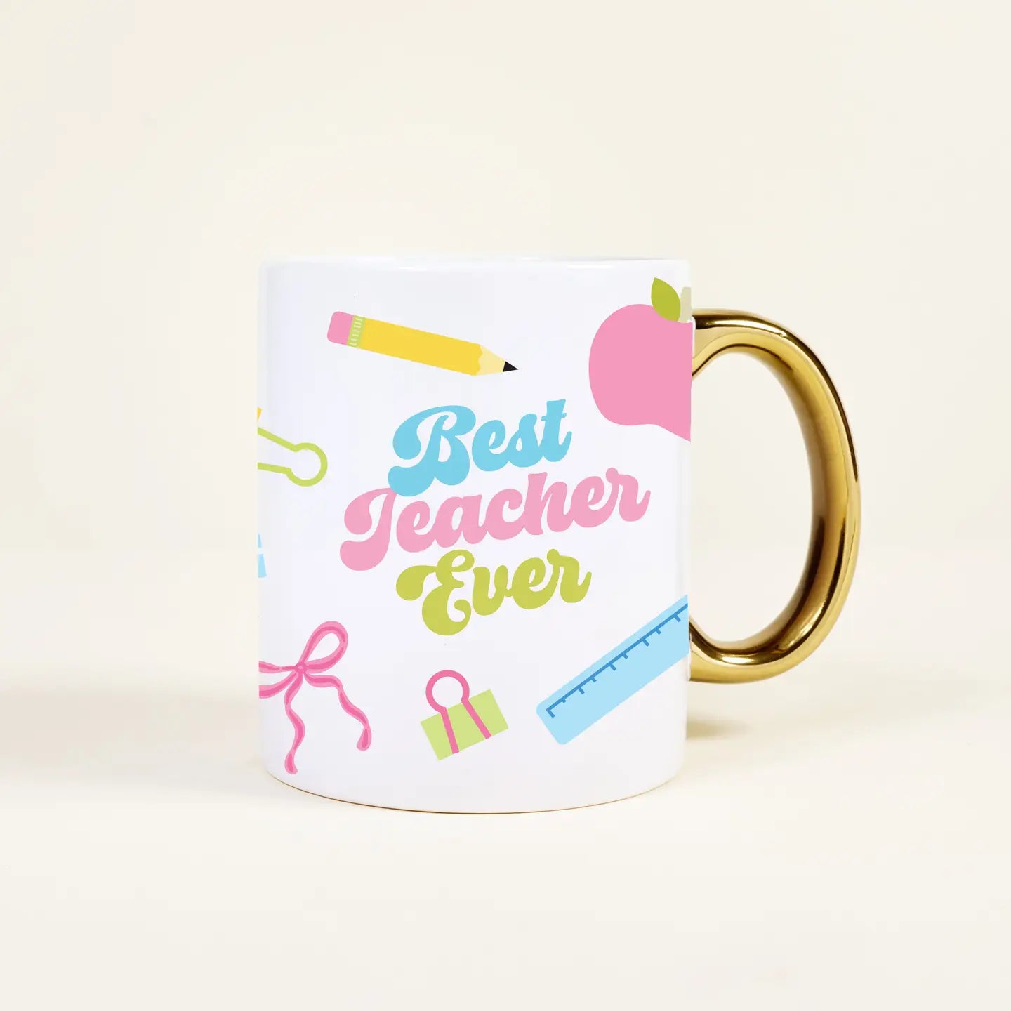 Best Teacher Ever Ceramic Mug