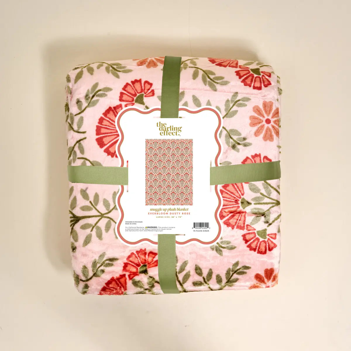 Everbloom Dusty Rose Blanket