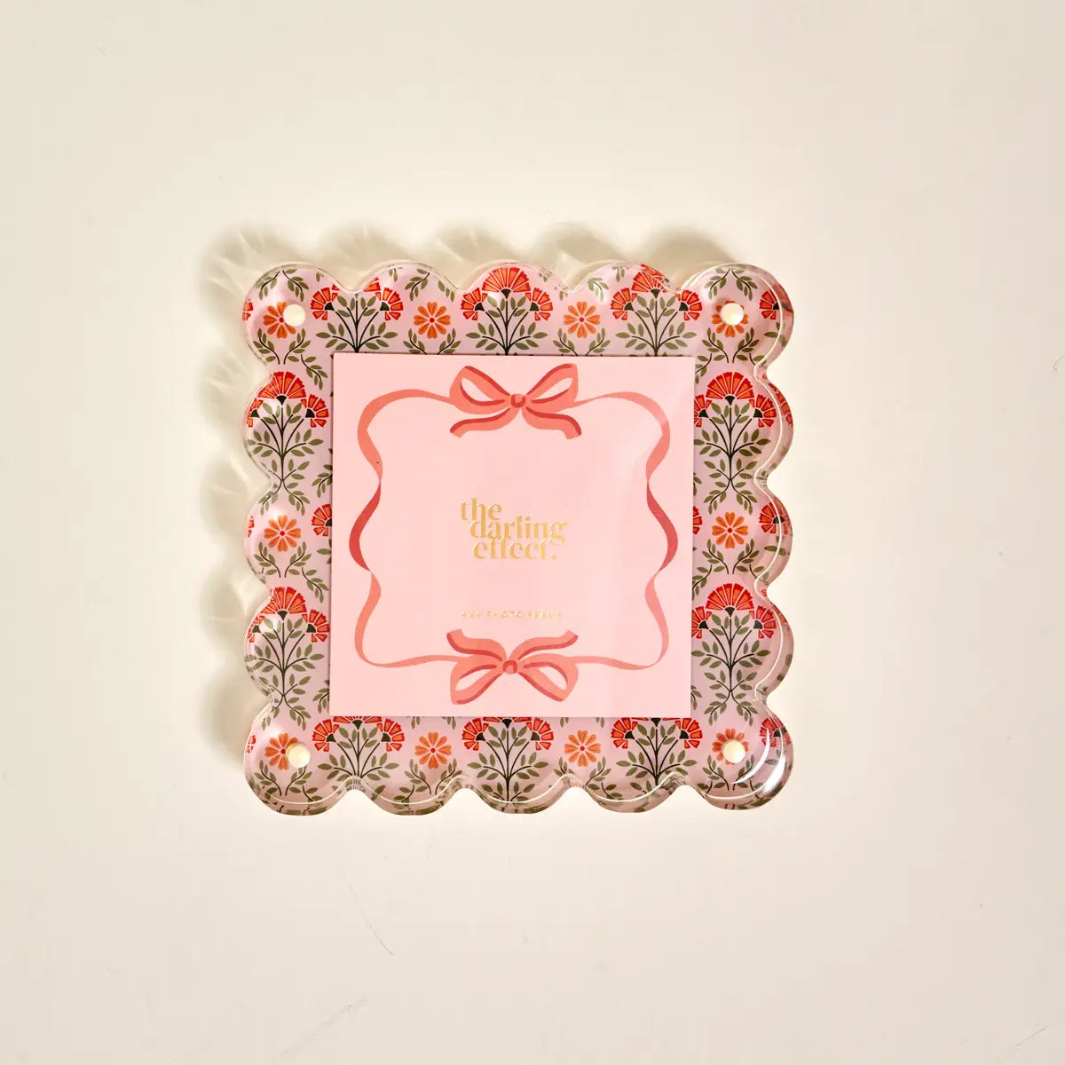Scalloped Acrylic Picture Frames