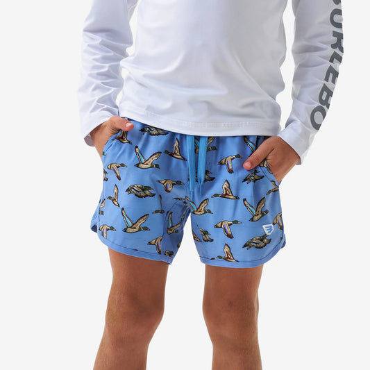 Blue Mallards Swim Trunks