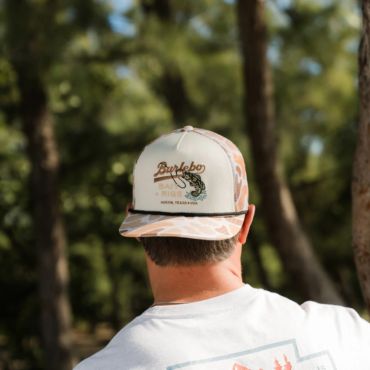 Bait & Rigs Camo Mesh Cap