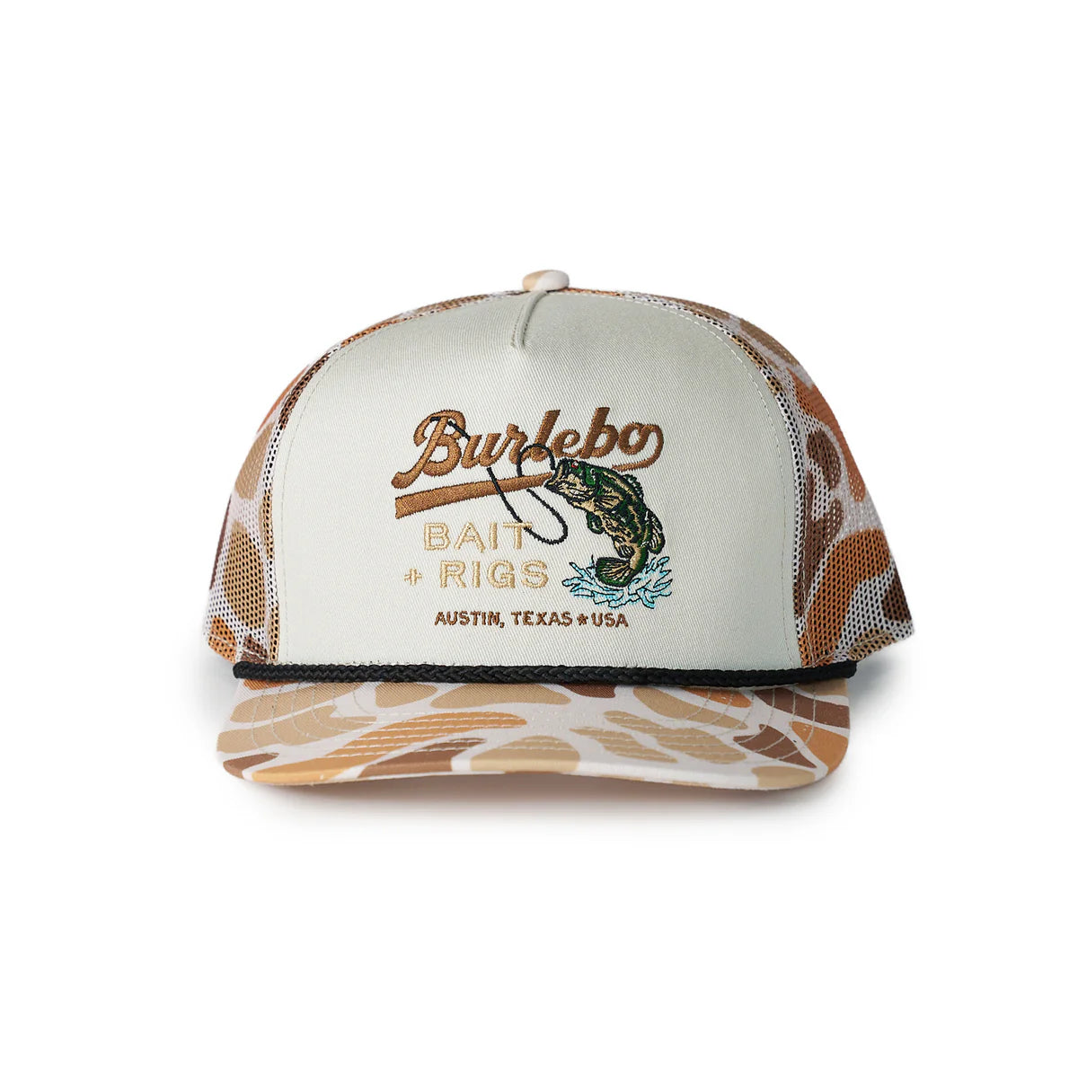 Bait & Rigs Camo Mesh Cap