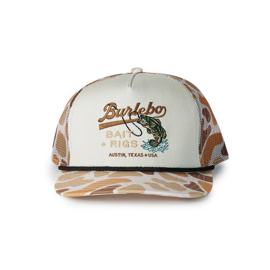 Bait & Rigs Camo Mesh Cap