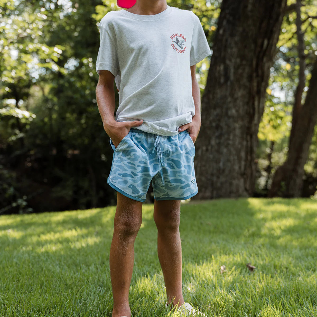 Seaside Camo Swim Trunks