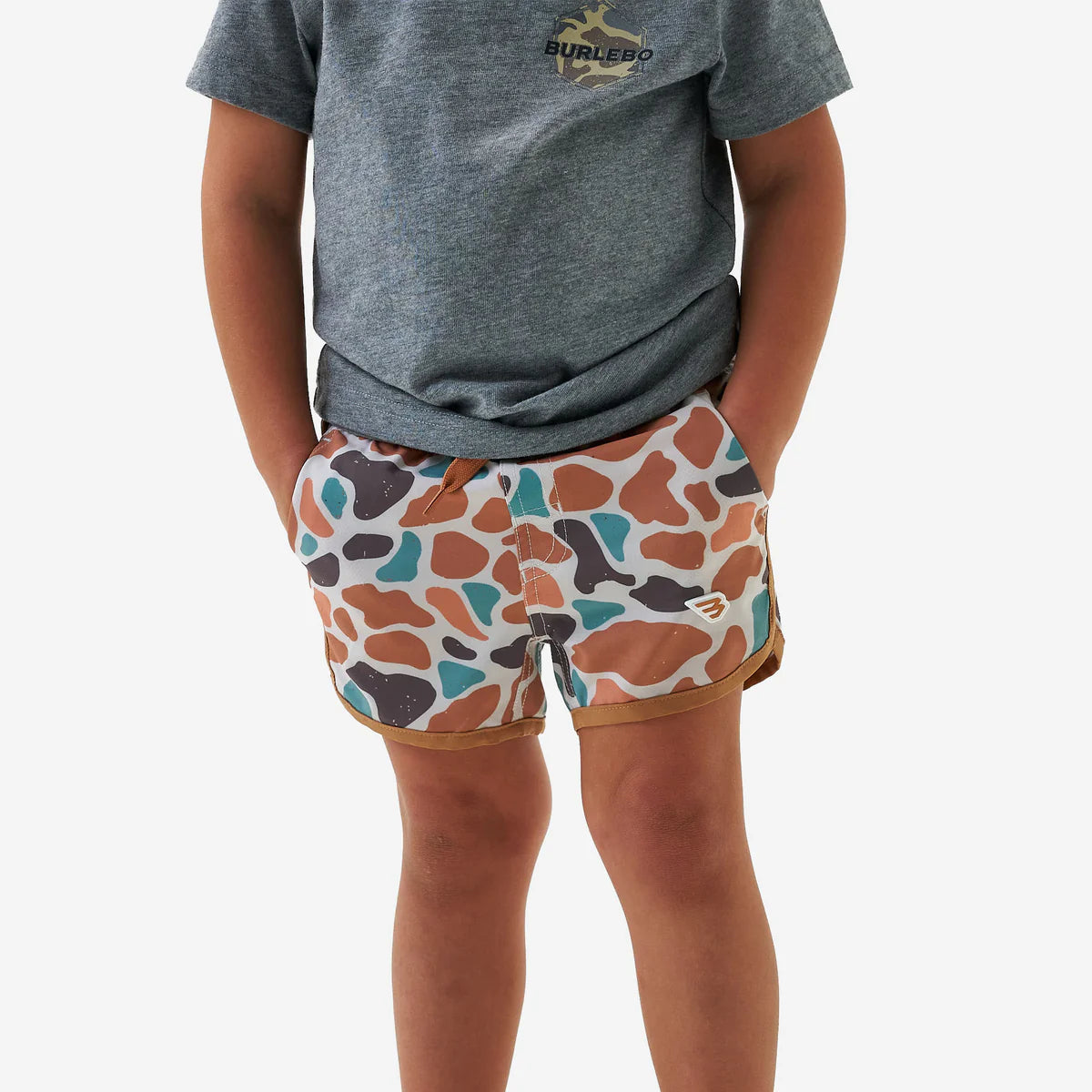 Bayside Camo Swim Trunk