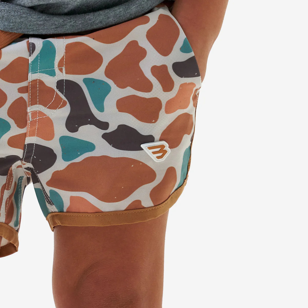 Bayside Camo Swim Trunk