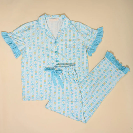 Oh So Fancy Blue Pajama Set