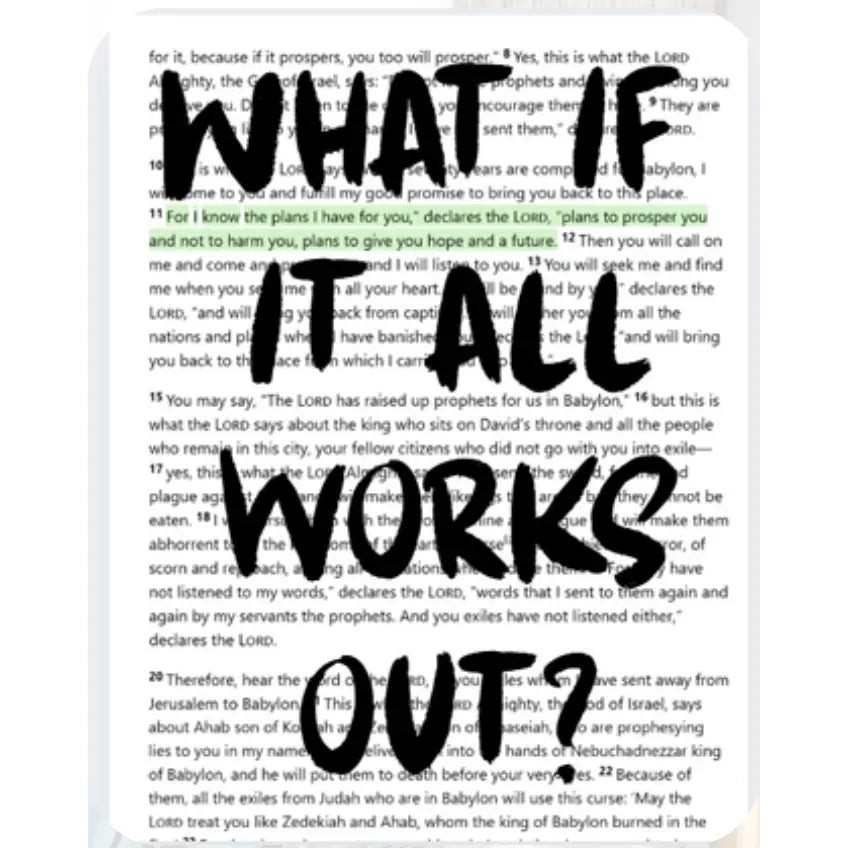 Jeremiah 29 Print