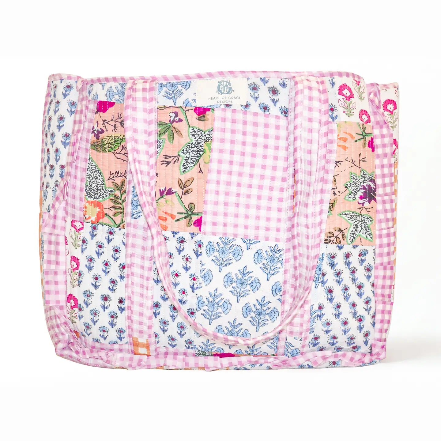 Tea Garden Ruffle Tote