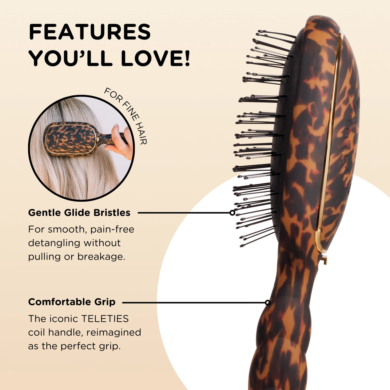 Tortoise Fine Brush