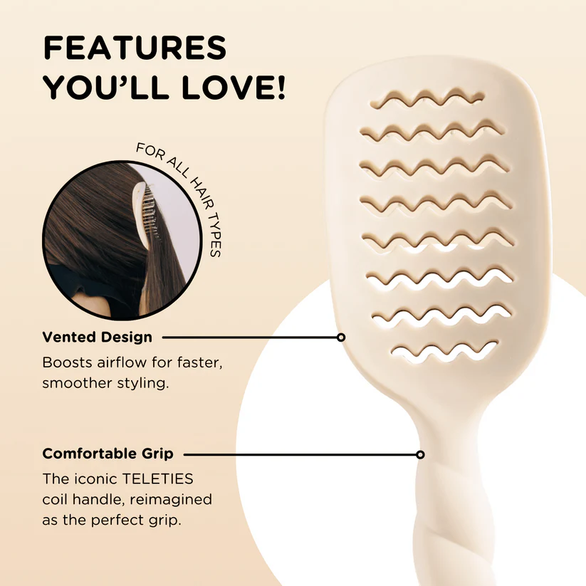 Teleties Vented Brush