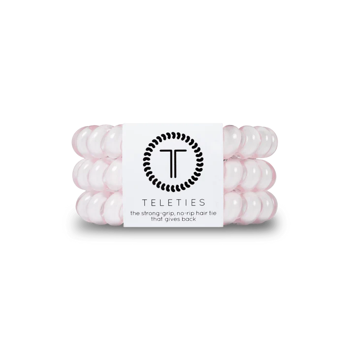 Rose Water Pink Hair Ties