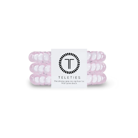 Rose Water Pink Hair Ties