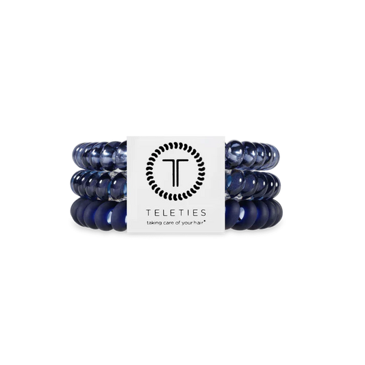 Nightfall Navy Hair Ties