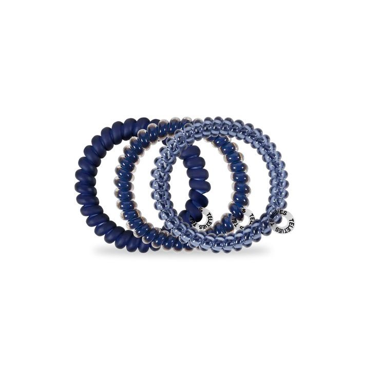 Nightfall Navy Hair Ties