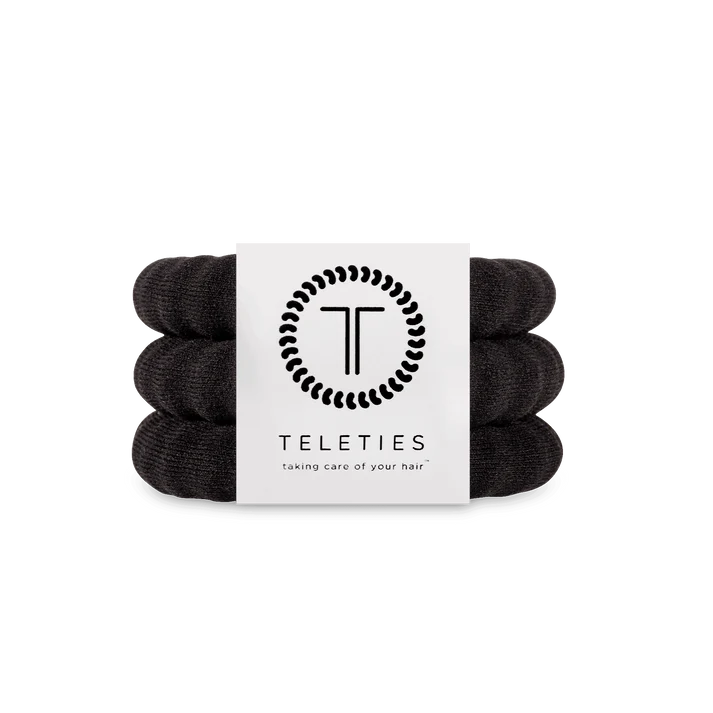 Jet Black Nylon Teleties