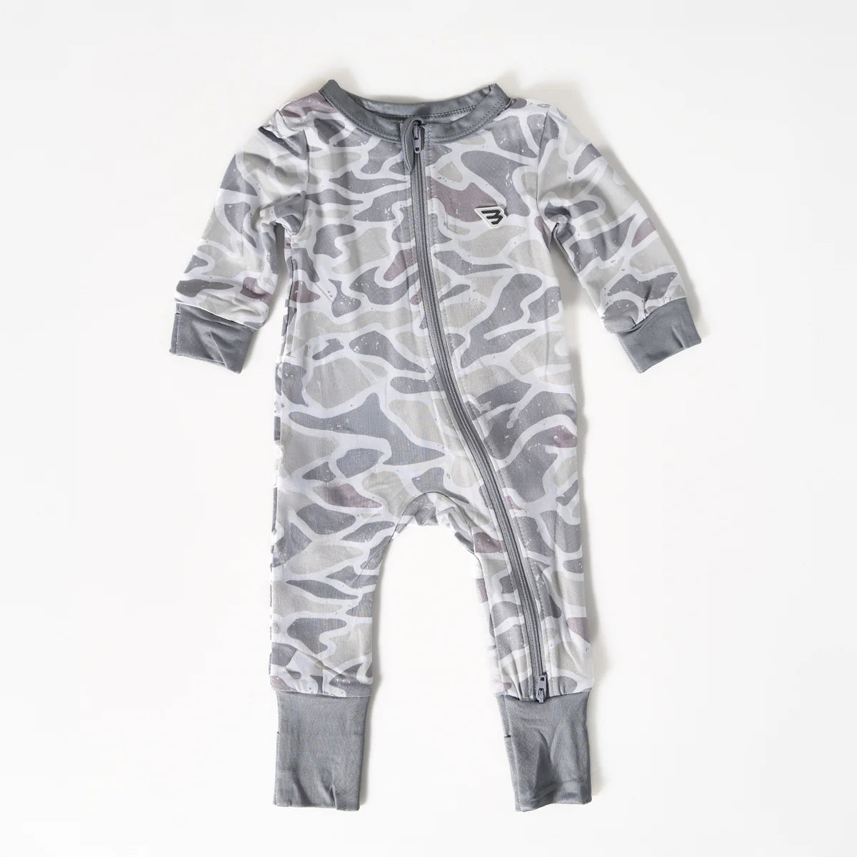 White Camo Baby Zip Up