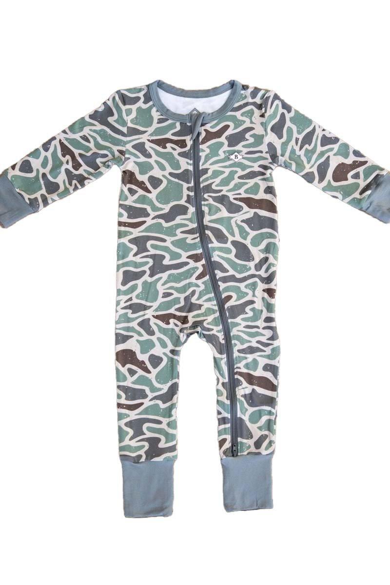 Retro Duck Camo Baby Zip Up