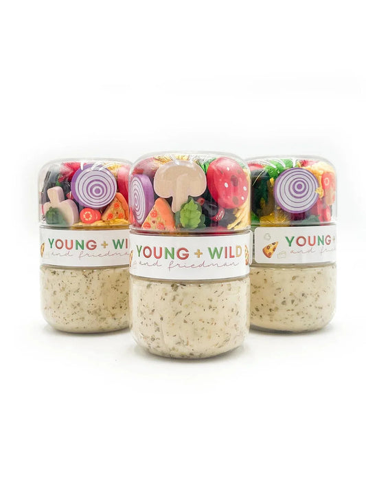 Pizza Grab & Go Dough Jars