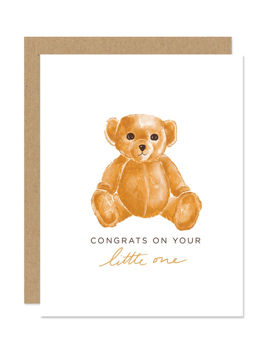 Little One Congratulations Card