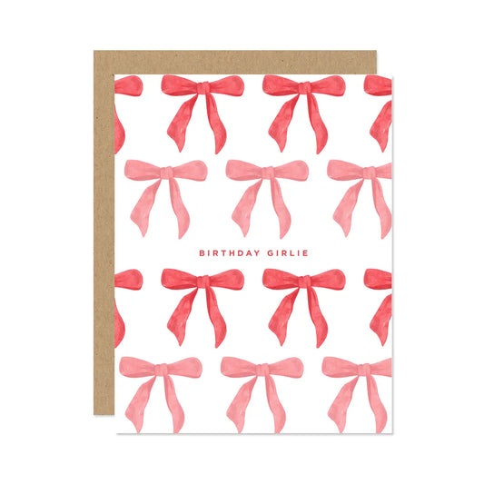 Happy Coquette Birthday Card