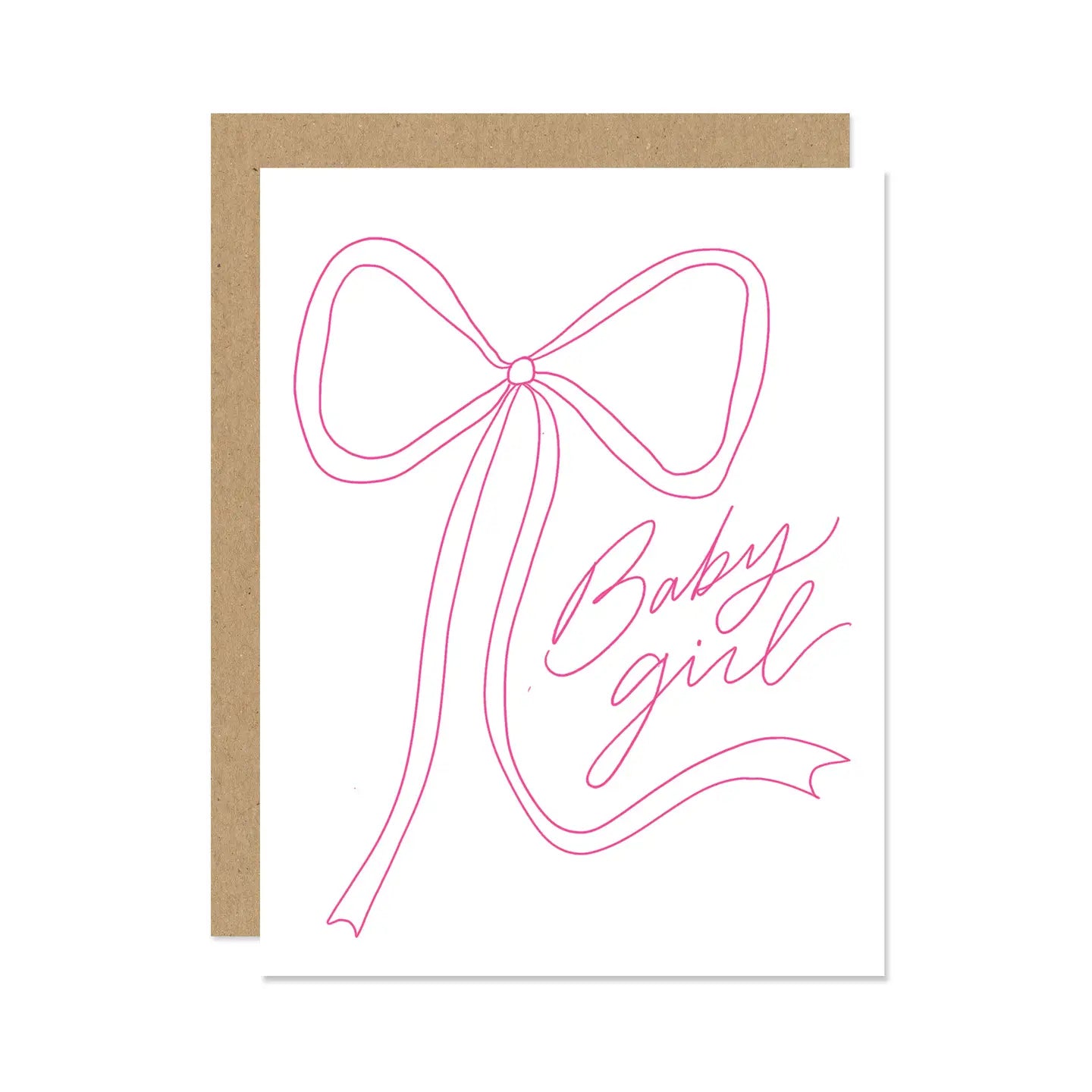 Baby Girl Greeting Card