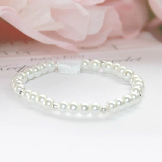 Infant Sterling Pearl Bracelet