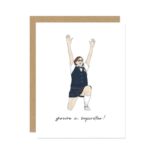 Superstar Greeting Card