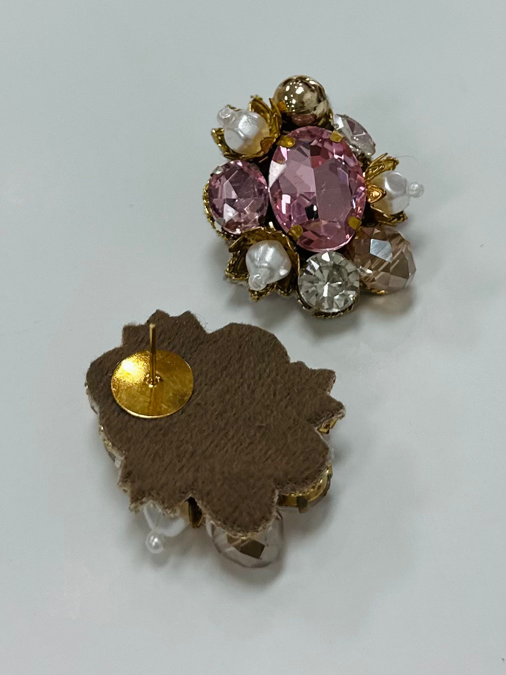 Pink Burst Earrings