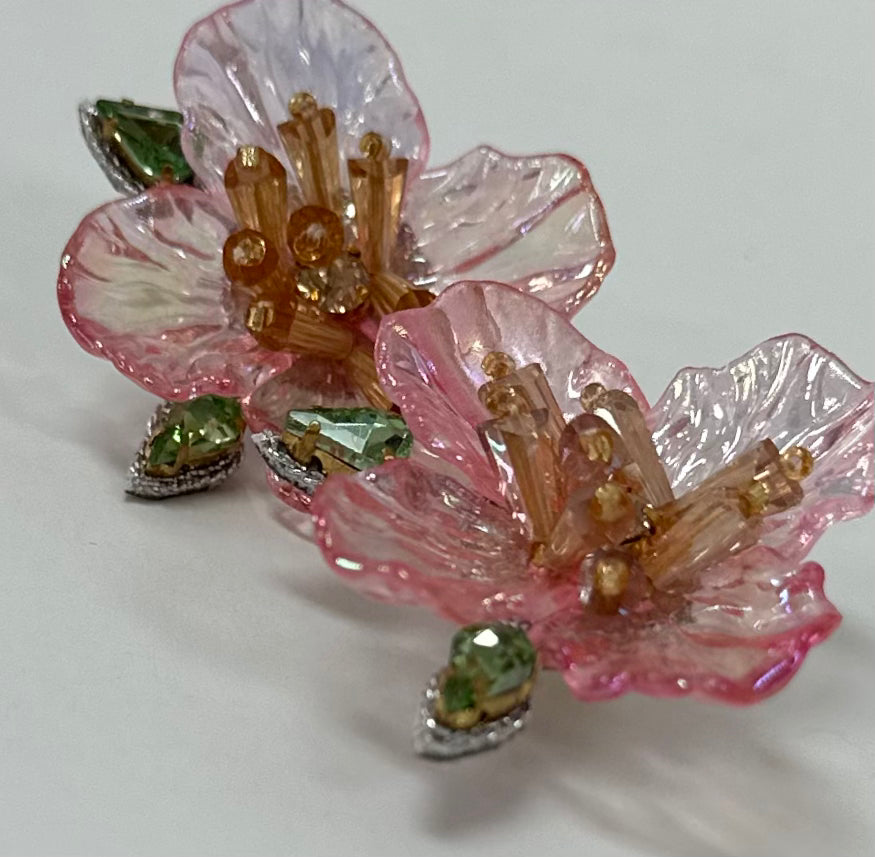 Rose Flower Earrings