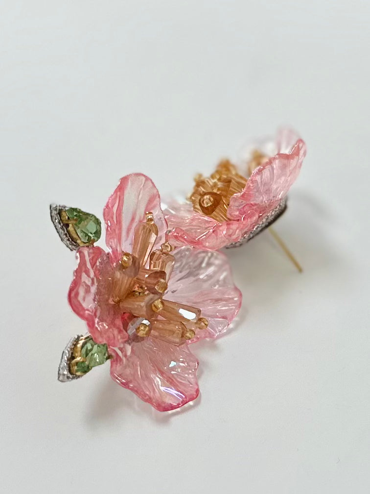 Rose Flower Earrings
