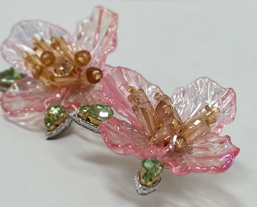 Rose Flower Earrings