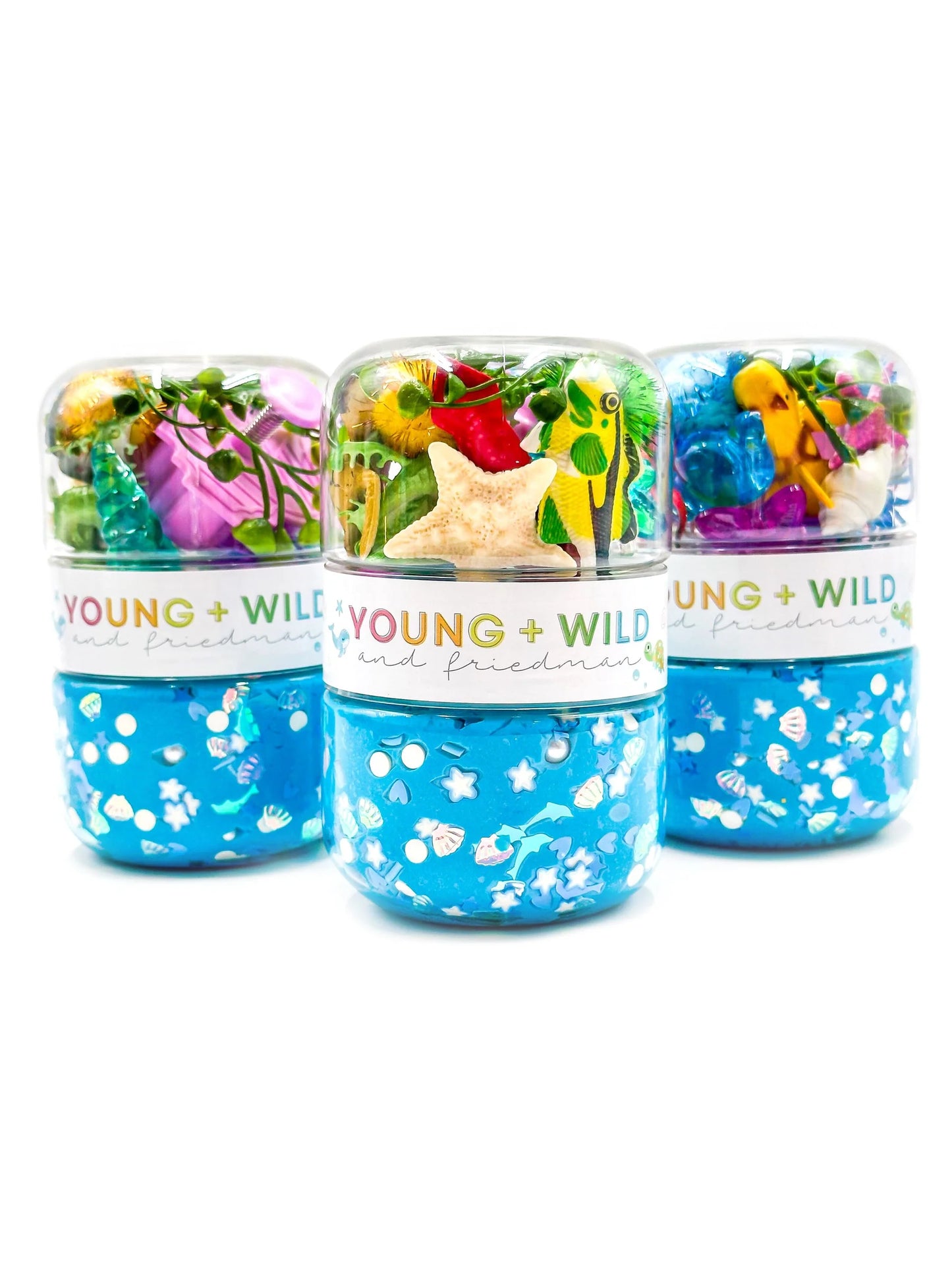 Ocean Grab & Go Dough Jars